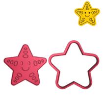 Cortador Marcador Fundo do Mar Cookie Estrela do Mar Cortador Marcador Fundo do Mar Cookie Estrela do Mar