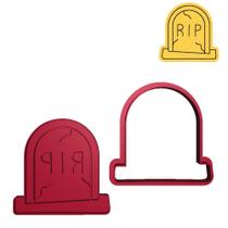 Cortador Marcador Halloween Lápide RIP Wandinha