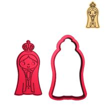 Cortador Marcador Nossa Senhora Coroa Maria Rezando