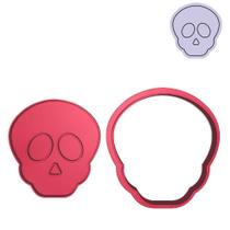 Cortador Marcador Separado Caveirinha Olhos Grandes