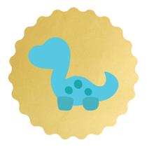 Cortador Modular Baby Dinossauro Cute