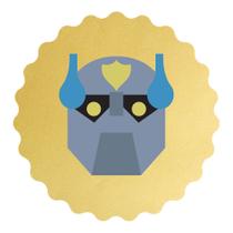 Cortador Modular Cabeça Autobots Robô Policial