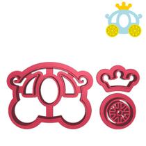 Cortador Modular Carroagem Cinderela Festa Gala Cortador Modular Carroagem Cinderela Festa Gala