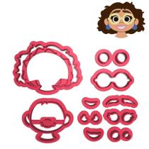 Cortador Modular Encanto Cabeça Mirabel Madrigal