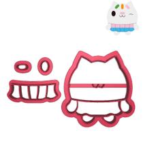 Cortador Modular Gabby Casa Mágica Gato Dollhouse Cortador Modular Gabby Casa Mágica Gato Dollhouse