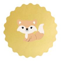 Cortador Modular Raposinha Fofinha Sentada Cortador Modular Raposinha Fofinha Sentada