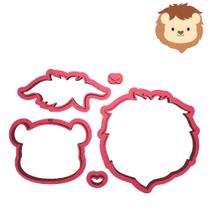 Cortador Modular Safari Baby Leao Cute Cortador Modular Safari Baby Leao Cute