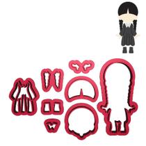 Cortador Modular Wandinha Família Addams Wednesday