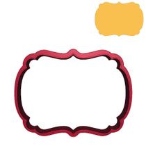 Cortador Moldura Curvas Vintage Placa Contorno