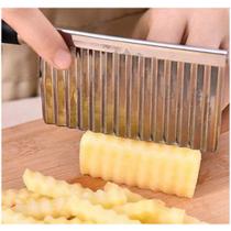 Cortador Ondulado De Batata Chips Legumes De Aço Inoxidável Cortador Ondulado De Batata Chips Legumes De Aço Inoxidável