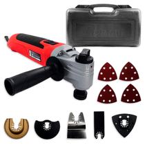 Cortador Oscilante Multifunção Elétrico Cortag MF300 127V/220V 60Hz Portátil C/Maleta Para Cortar Lixar Profissional Cortador Oscilante Multifunção Elétrico Cortag MF300 127V/220V 60Hz Portátil C/Maleta Para Cortar Lixar Profissional