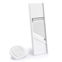 Cortador para Legumes Dupla Face em plástico Branco e Lâmina em Aço Inox - Keita