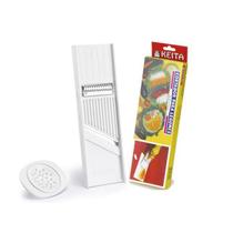 Cortador Para Legumes Dupla Face Plástico Keita Branco Cortador Para Legumes Dupla Face Plástico Keita Branco