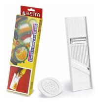 Cortador Para Legumes Keita Ralador Fatiador Dupla Face Cortador Para Legumes Keita Ralador Fatiador Dupla Face