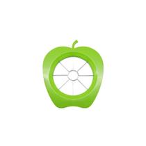 Cortador para maçã em plástico Facklemann 24cm verde - Fackelmann