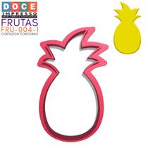 Cortador Pasta Americana Festa Havaiana Tropical Fruta Abacaxi Doce Impresso Cortador Pasta Americana Festa Havaiana Tropical Fruta Abacaxi Doce Impresso