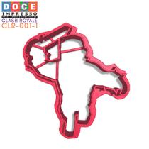 Cortador Pasta Americana Soldado jogo Guerra Estratégia Clash Royale 1pc DOCE IMPRESSO Cortador Pasta Americana Soldado jogo Guerra Estratégia Clash Royale 1pc DOCE IMPRESSO