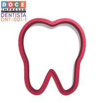 Cortador Pasta Biscoito Dente de Leite Batizado 1pc DOCE IMPRESSO Cortador Pasta Biscoito Dente de Leite Batizado 1pc DOCE IMPRESSO
