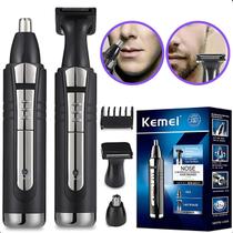 Cortador Pelo Nariz Máquina Kemei-6511 Alta Eficiência Compacto Portátil Design Elegante Preto Cortador Pelo Nariz Máquina Kemei-6511 Alta Eficiência Compacto Portátil Design Elegante Preto