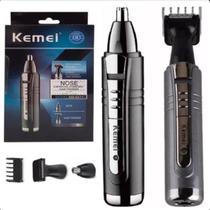 Cortador Pelo Nariz Máquina Kemei-6511 Compacto Design Elegante Recarregável Alta Precisão Preto Cortador Pelo Nariz Máquina Kemei-6511 Compacto Design Elegante Recarregável Alta Precisão Preto