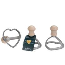 Cortador Pressão Alumínio para Ravióli Coração 8.5 cm - 32010301 - Eppicotispai
