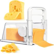 Cortador Queijo Presunto Mortadela Fatiador Ralador Manual Sanduiche Comida Preparos Cozinha Balcao Pote Hermetico Lamina Inox Multiuso Resistente