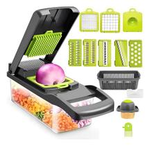 Cortador Ralador 13 Em 1 Fatiador De Alimentos Frutas Legumes