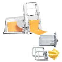 Cortador Ralador de Queijo Presunto Fatiador Manual 4 em 1 Lamina Inox Armazenamento Pote Hermetico Cozinha Geladeira Alimento Multiuso Resistente Cortador Ralador de Queijo Presunto Fatiador Manual 4 em 1 Lamina Inox Armazenamento Pote Hermetico Cozinha Geladeira Alimento Multiuso Resistente