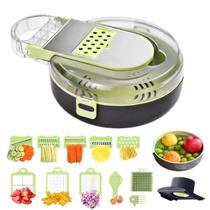 Cortador Ralador Fatiador Descascador Legume Fruta 7 Lâminas