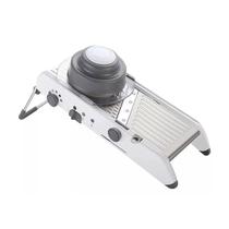 Cortador Ralador Fatiador Legumes Verduras Mandoline Inox Cor:Branco