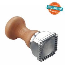 Cortador Ravioli Pressão Alumínio Quadrado 45mm - Eppicotispai