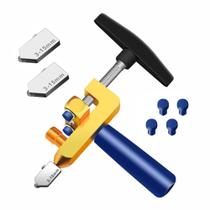 Cortador Riscador Profissional De Vidro Telha Cerâmica Piso Porcelanato Manual Multifuncional