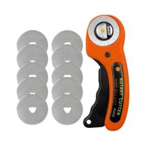 Cortador Rotativo De Couro 45MM Com Lâmina Circular Para Artesanato, Corte De Tecido, DIY,