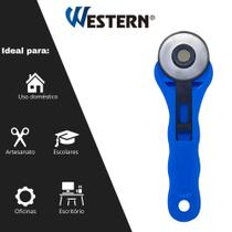 Cortador Rotativo Largo 45mm Western L-45