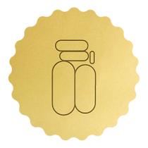 Cortador Silhueta Placa com 5 Cortadores Ovais