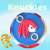 Cortador Sonic - Rosto Knuckles 5,5cm