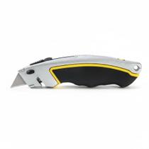 Cortador Tipo Estilete Profissional Manual com Lâmina em Aço Carbono Corpo Leve e Ergonômico 18cm Cortador Tipo Estilete Profissional Manual com Lâmina em Aço Carbono Corpo Leve e Ergonômico 18cm