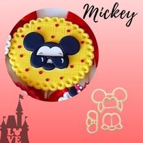 Cortador Turma do Mickey - Mickey de Oculos 6cm