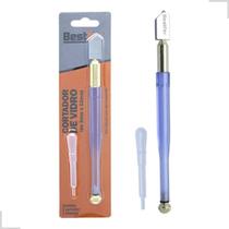 Cortador Vidro Espelho Profissional Caneta Riscador Diamante Cortar Corte Manual