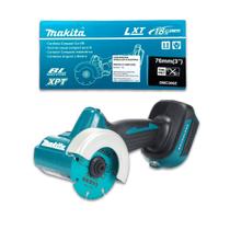 Cortadora Angular Compacta Makita DMC300Z 18V LXT Até 20000RPM Disco de 76MM 3 Discos