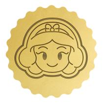 Cortadore Biscoito Cabeça Princesa Branca de Neve