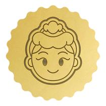 Cortadore Biscoito Cabeça Princesa Cinderela