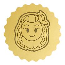 Cortadore Biscoito Cabeça Princesa Moana