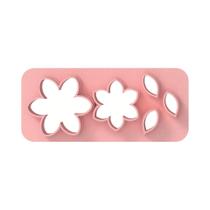 Cortadores De Argila Polimérica Em Forma De Flor 5 Em 1 Para Joias, Brincos E Ferramentas Artesanais