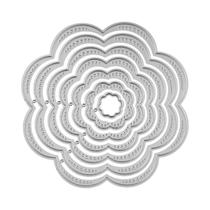 Cortadores De Flores Com 7 Pétalas Para Scrapbooking, Decoração De Álbum De Fotos, Artesanato DIY