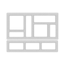 Cortadores De Metal Em Formato De Selo Postal Para Artesanato DIY, Álbum De Fotos E Scrapbooking