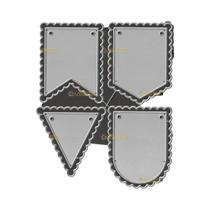 Cortadores De Metal Para Scrapbooking: Lindas Camadas De Renda Para Decoração E Relevo