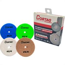 Cortag Disco P/Polimento Kit C/4Pc