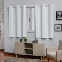 Cortina 100% Blackout 2,80 X 2,30 Quarto Banheiro Branco PVC Cortina 100% Blackout 2,80 X 2,30 Quarto Banheiro Branco PVC