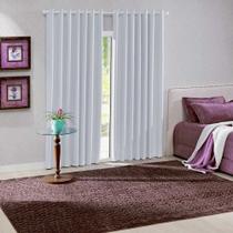 Cortina 100% Blackout Bella Janela 2,60x1,70 Branco